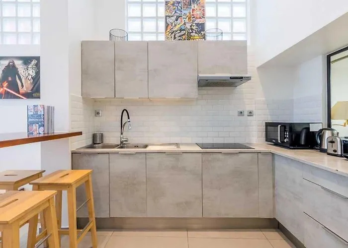 Appartement Splendid Loft - 3br-10p - Nation Paris