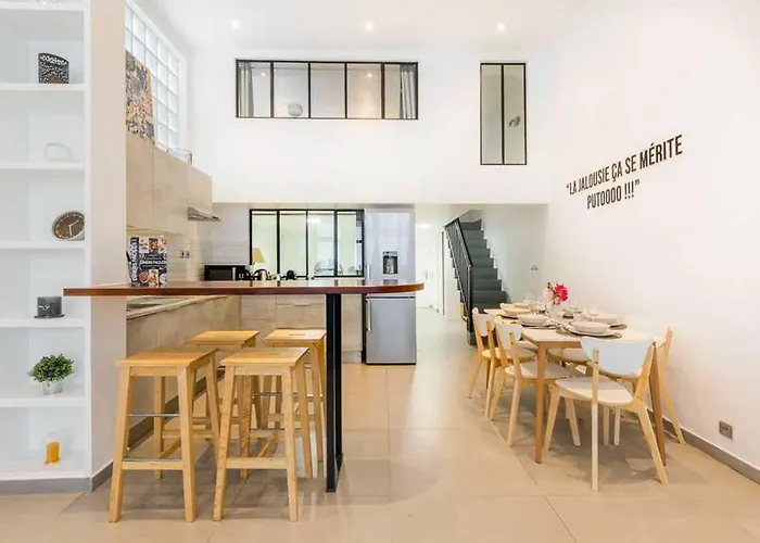 Splendid Loft - 3br-10p - Nation Apartament Paryż